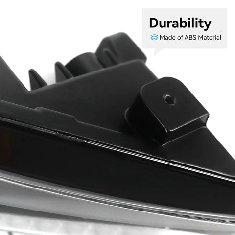 Close-up of Dope Dual LED Headlights With Turn Signals For CanAm Ryker 600 900 Sport Rally All Models High Low Beams DRL