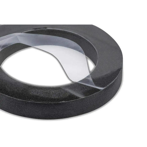 Neo-Seal Closet Gasket Kit 4 Inch Bonded With Peel And Stick Adhesive Backing showing neoprene seal and reflective surface