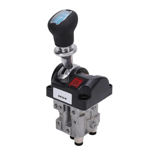 Heavy Duty Dump Truck Proportional Control Valve And PTO Switch Kit with four holes, four working positions, aluminum and plastic.