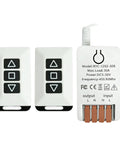 Dual Way Remote Switch For DC 12V To 30V Actuators, 30A Max, Wireless Control with two remote controllers and relay unit