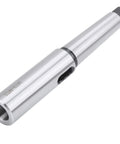 Morse taper drill sleeve adapter MT3-to-MT2, steel, side view.