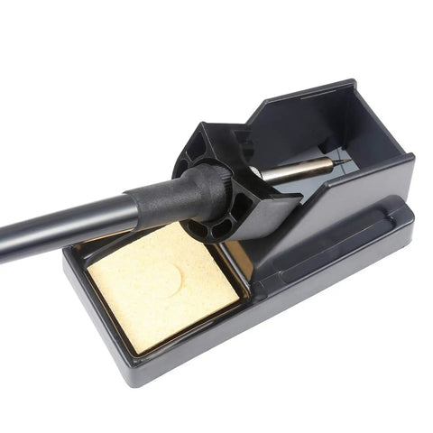 Soldering iron holder from 2-In-1 Digital Soldering And Hot Air Rework Station With LED Display Anti Static Design Pro-Grade Brushless Fan