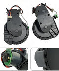 Left And Right Replacement Wheel Set For Master S Robot Vacuum, showing side caster roller assembly details, black components.
