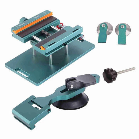 Rotatable LCD Screen Separator Heating Tool with Suction Cup and Adjustable Clamp for Mobile Phone Repair