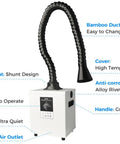 Powerful 150W Fume Extractor And Air Purifier For DTF Powder Shaker And Sublimation Printing, 3 Stage Filtration, flexible hose