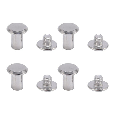 Heavy Duty M5 Rivet Nuts 50 Pack Stainless Steel Flat Head Insert Kit For Metal Work Auto Repair crimp tools visible.
