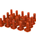 135Pcs Motorcycle Fairing Bolts Screws Nuts Clip Kit For Duke RC Bodywork Race Ready Fasteners Set Compatible With 125 200