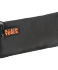Cordura Nylon Tool Pouch With Heavy Duty Zipper, 12-1/2 Inch Black Zipper Bag For Pliers, Wrenches, Screwdrivers And More, Rugged Abrasion-Resistant Tool Organizer For Pros