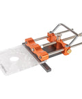 Rock Solid Router Guide Rail Adapter With Swivel Quick Adjust For Curved Arc Projects Universal Fit For All Major Brands, lightweight aluminum frame