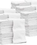 Industrial Shop Towels 14x14 Inches 100 Percent Cotton Heavy Duty Commercial Grade Rags Bulk 500 Pack Lint Free