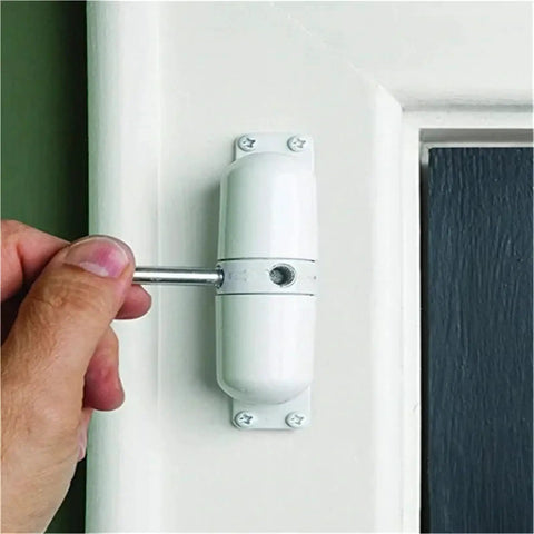 Adjusting Heavy Duty Zinc Alloy Adjustable Surface Mounted Automatic Door Closer With Fire Rated Stopper Built To Last Quiet Close DIY Friendly Install