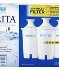 Replacement Water Pitcher Filters Pack Of 3, BPA-Free And Clean-Tasting Water, Reduces Chlorine Taste And Odor, Fits Most Standard Pitchers