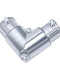 Rock Solid 3/4 Inch EMT Conduit Fitting Inside Corner Pull Elbow 90 Degree Bend, robust zinc material for tight electrical installations.