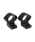 Drop In Ready One Inch Mid Profile Scope Rings For Tikka T3 And T3x Rifles Heavy Duty Aluminum Build set of two rings view