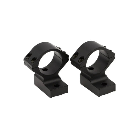 Drop In Ready One Inch Mid Profile Scope Rings For Tikka T3 And T3x Rifles Heavy Duty Aluminum Build set of two rings view