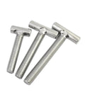 Beefy Heavy Duty 304 Stainless Steel T Type Screw Welding Bolt Set for Metal Grilles and Structural Fastening in M8-M16 sizes