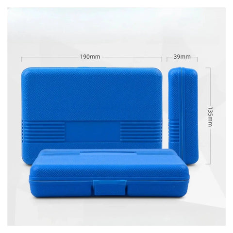 Ultimate 13-Piece Torx Star Bit Socket Set With 1/4 3/8 And 1/2 Inch Drive Sizes Featuring Heavy Duty CR-V And S2 Steel For Cracking Rusty Nuts Easily In Tight Spots On Home Projects And Car Repairs Perfect For Tough Jobs. Blue plastic case, 190mm x 135mm x 39mm