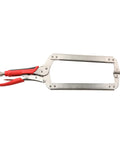 18 Inch Locking C Clamp Pliers With Swivel Pad For Welding And Woodworking, Heavy Duty Locking Pliers Electrician Maintenance Tools, 2 Pack