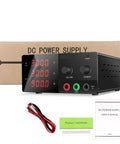 Rugged 120V DC Adjustable Lab Power Supply With RS485 For Your Bench Delivering 100W To 1200W Up To 30V 20A 600W Built For Repair Work Reliable Current And Easy RS485 Control For Fast Pro Grade Testing black bench unit with display, cables, manual