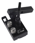 Heavy Duty Aluminum Miter Track Stop For 19mm T Slot T Tracks Router Table Sliding Limiter Block with ergonomic handle