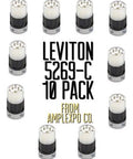 Industrial Grade 2 Pole 15 Amp 125 Volt Straight Blade Connector Plug Heavy Duty Black 10 Pack layout