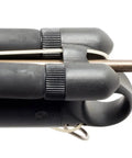 Close-up of Comanche Rail Sling Speargun Pro Grade Beast Mode Ready To Fire Spearfishing Gear 90 Cm, shaft release detail