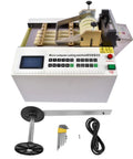 Auto Heat Shrink Tube Cutter For 110V Cables And Pipes, machine with accessories, front view showing controls