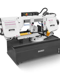 10 Inch Metal Cutting Band Saw With 2HP 220V 60Hz 1PH Power Horizontal Bandsaw 0To45 Degree Miter Hydraulic Down Feed Built In Coolant System Beastly Performance For Steel Aluminum And Alloys Fabrication BS1018R on display