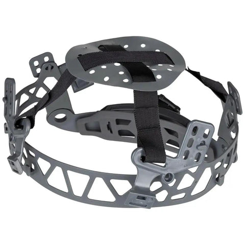 Premium KARBN Open Frame Hard Hat Suspension Replacement With 4 Point Support, Ratchet Adjustable Knob And Pivot, Fits Full Brim And Cap Style Hard Hats, Easy One Hand Adjustment With Gloves, Sweatband Not Included