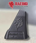 Hi-Point JHP 45 Gen 2 Magazine Speed Loader For .45 ACP, black single stack loading tool with lion logo, side view