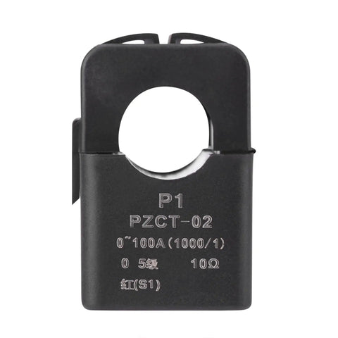 Split Core Current Transformer 100A Sensor with 16mm Hole, 0.5 Grade Accuracy for Energy Meters, Solar and AC Power Monitoring