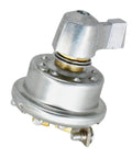 Rotary Switch SW710 50 Amp 12V Forward Reverse 3 Position ON-OFF-ON for Dump Trucks and Electric Tarp Roller Kits, Silver