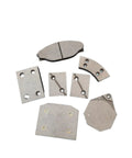 Assorted brake pads for Vertical And Horizontal Pneumatic Disc Brake Chuck Slitting Machine With Wear-Resistant Friction Pads