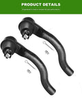 SCITOO front lower control arms with ball joints, 2 pcs, for Honda Civic 2006–2011; black metal, includes cotter pins and nuts.