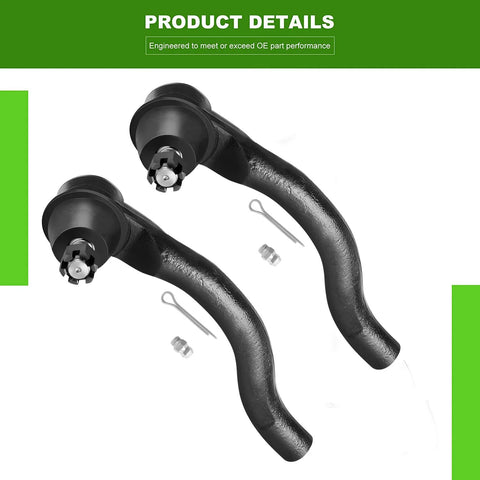 SCITOO front lower control arms with ball joints, 2 pcs, for Honda Civic 2006–2011; black metal, includes cotter pins and nuts.