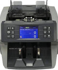 Top Pick Money Counter Machine With Legit Counterfeit Bill Detector showing LCD display and quiet sorting mechanism.