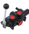 One Spool Hydraulic Controller 21 GPM 3625 PSI Valve With Half Inch NPT Ports For Wood Chippers, Loaders And Small Tractors