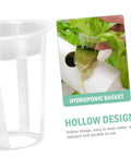 200 Piece Hydroponic Growth Kit For Easy Garden Veggies With Lightweight Breathable Plant Cups And Growth Baskets Ideal For Hydroponic Vegetables Drought Resistant Plant Maintenance And Home Setup hollow hydroponic basket