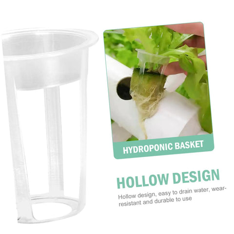 200 Piece Hydroponic Growth Kit For Easy Garden Veggies With Lightweight Breathable Plant Cups And Growth Baskets Ideal For Hydroponic Vegetables Drought Resistant Plant Maintenance And Home Setup hollow hydroponic basket