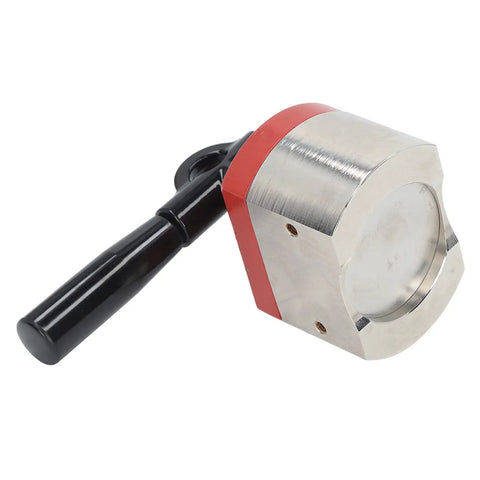 Heavy Duty On Off Magnetic Clamp With Six Hundred Pound Holding Power, Pro Grade Four Square Base Fixture Block For Welding And Fabrication