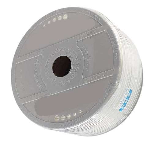 Hella Flexible Transparent Pu Air Hose With Ultra Soft Pneumatic Tubing 10mm Outer Diameter and 6 5mm Inner Bore roll view