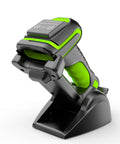All In One No Fuss 1D 2D Barcode Scanner And UHF RFID Reader With Wireless 2.4Ghz Bluetooth And Wired 3 In 1 Connectivity