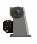Side view of Pedal Type Electronic Winding Machine 220V 500-4000 RPM Foot Switch Coil Winder, showing motor and spool mechanism.
