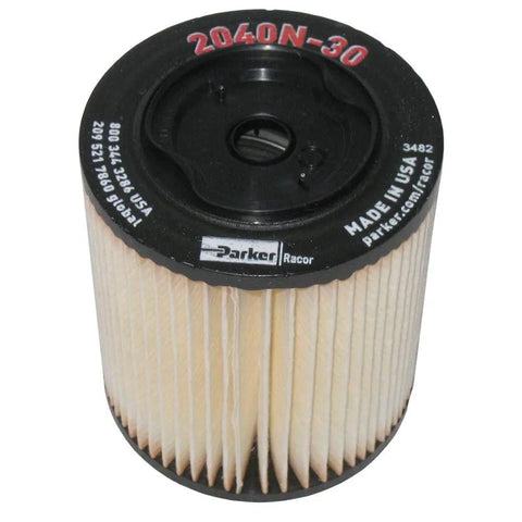 Close-up of 2040N-30 Replacement Element For Turbine Fuel Filter And Water Separator, Aquabloc Waterproof Rustproof Dirtproof Shield