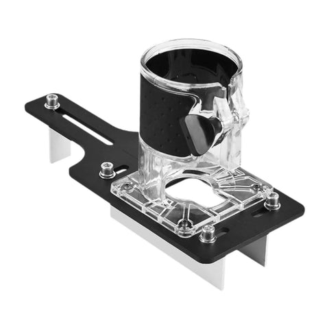 2 In 1 Invisible Fastener Slotting Bracket For Cabinet Furniture Assembly And Wood Router Base Mortising Jig, heavy duty aluminum alloy