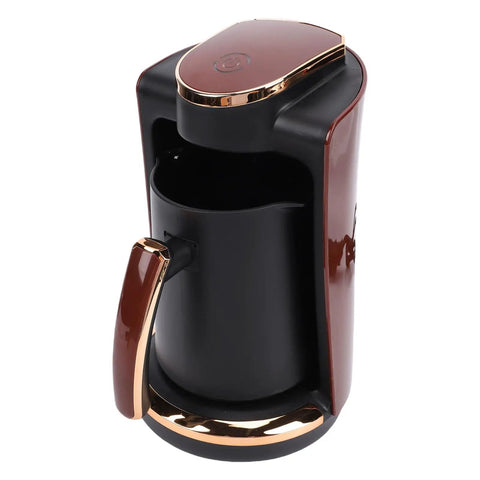 Turkish Coffee Maker Machine 550W Electric Pot With Cup For Rich Turkish And Greek Coffee, Quick Heat Brew Like a Boss, Safe One Touch Operation