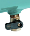Close-up of the valve on the Quiet Series Air Compressor With Half Horsepower Compact One Gallon Tank Oil Free Pump Ultra Quiet 58 DB.