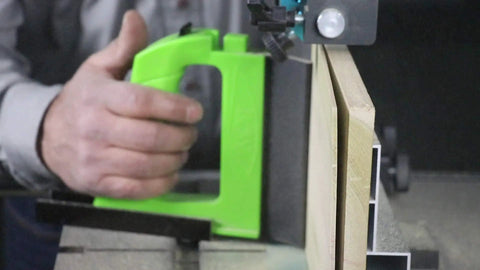GuidePRO GP5 Featherboard For Band Saws With Silicone Feather And Vertical Resaw Guide For Pro Grade Precision, Easy Cuts, And Superior Feed Control In Woodworking Tools And Safety Accessories