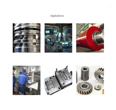 Various industrial applications showcasing the Slick Portable Surface Roughness Tester For Metal Gauging Dead On Industrial Quality Control Profilometer.
