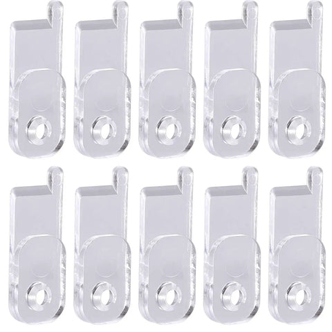 Clear Toggle Switch Plate Guards 10 Pack for Indoor and Outdoor Wall Plates Keeps Switches From Getting Flipped On Or Off, kid-safe